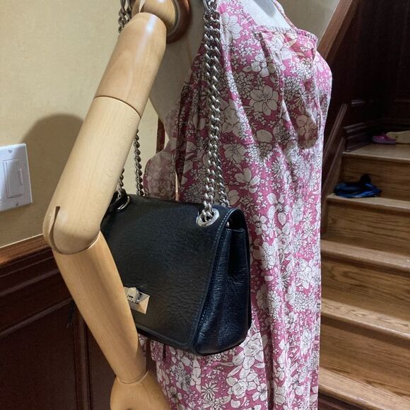 NWT Jimmy Choo Helia Leather Shoulder Bag - Picture 13 of 16